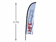 Feather Flag 4.7m