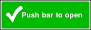 Push Bar To Open
