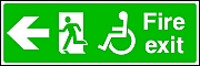 Disabled Exit Left