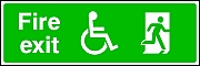 Disabled Fire Exit