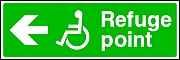 Disabled Refuge (Left)