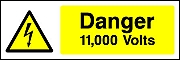 Danger 11,000V Landscape