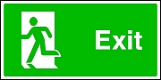 Exit (man left)