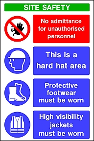 Multi Safety Signs