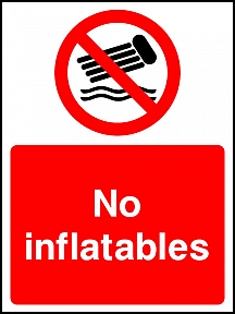 No Inflatables
