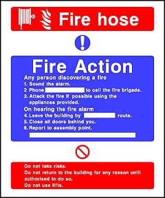 Fire Action Hose