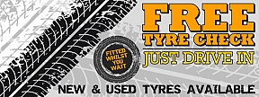 Tyre Check Banners