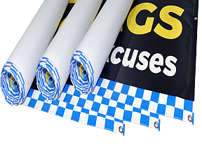 Bespoke Banners With Eyelets Bespoke Banners With Eyelets