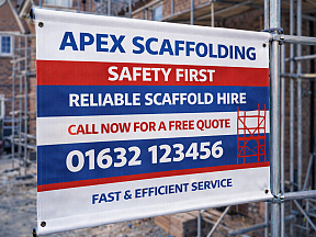 Scaffolding Banners