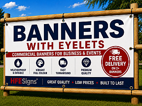 Banners With Eyelets