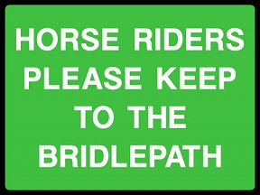 Keep to Bridlepath