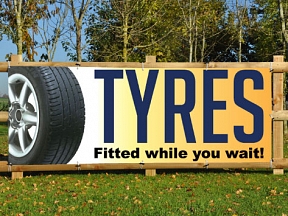 Tyre Sales Banners