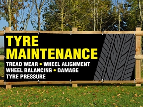 Car Tyres Banners