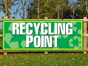 Recycling Point Banners