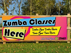 Zumba Classes Banners