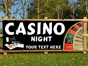 Casino Night Banners