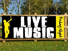 Live Music Banners