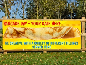 Pancake Day Banner