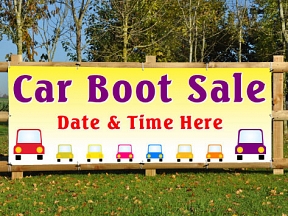 Car Boot Sale Banners