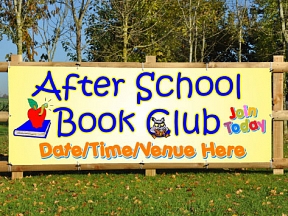 School Book Club Banners
