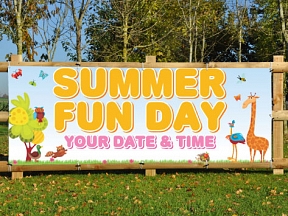 Summer Fun Day Banners