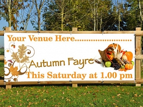 Autumn Fayre Banners