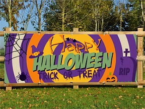 Happy Halloween - Trick or Treat Banners