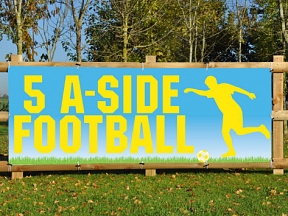 5 A Side Football Banners