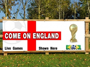 Come on England Banners