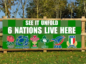 6 Nations Banners