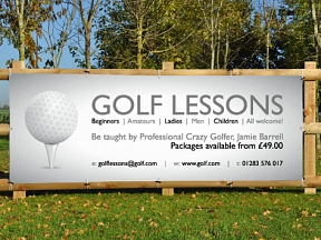 Golf Lessons Banners