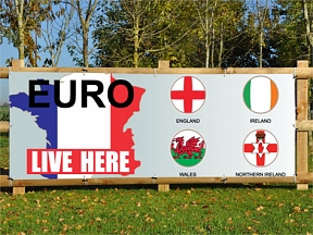 Euro Football Banner