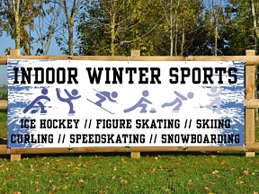 Indoor Winter Sports Banners