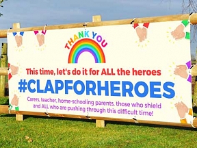Clap For Heroes Banners