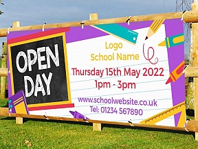 School Banners - Open Day
