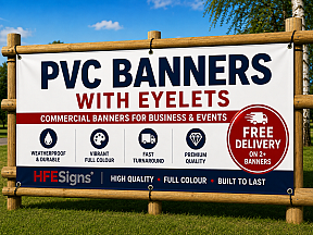 PVC Banners With Eyelets PVC Banners With Eyelets