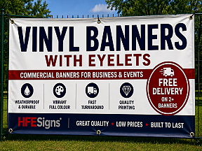 Vinyl Banners With Eyelets