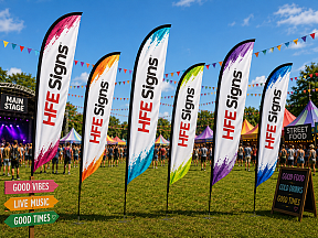 HFE Festival Flags HFE Festival Flags