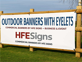 Outdoor Banners With Eyelets Outdoor Banners With Eyelets