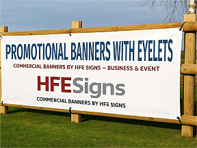 Promotional Banners With Eyelets Promotional Banners With Eyelets