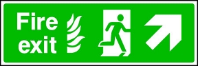 Fire Exit Flame (right-up)