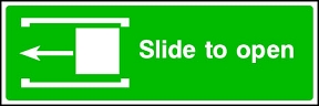 Slide [Left] To Open