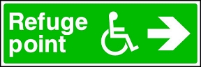 Disabled Refuge (Right)