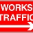Works Traffic Right Signs