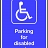Disabled Only Parking