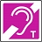 Hearing Loop T Sign