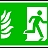 Fire Exit Flame (right-up)