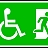 Disabled Exit Right