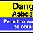 Asbestos Permit to Work