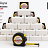 Promotional branded tape measure with free design service included